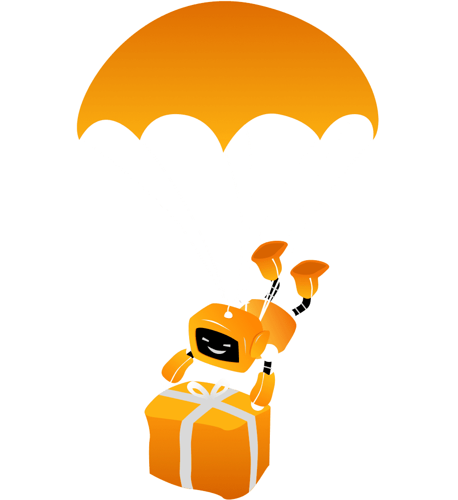 CEEJAY parachute mascot